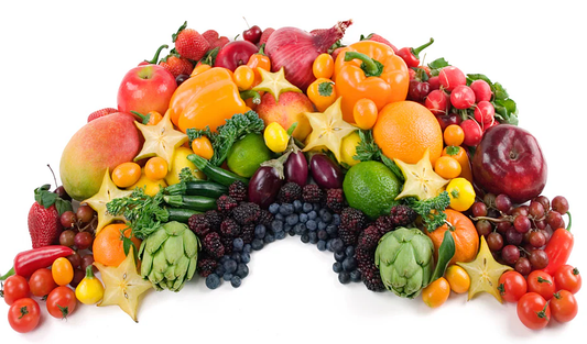 The 'rainbow' meal helps prevent nutrient deficiencies