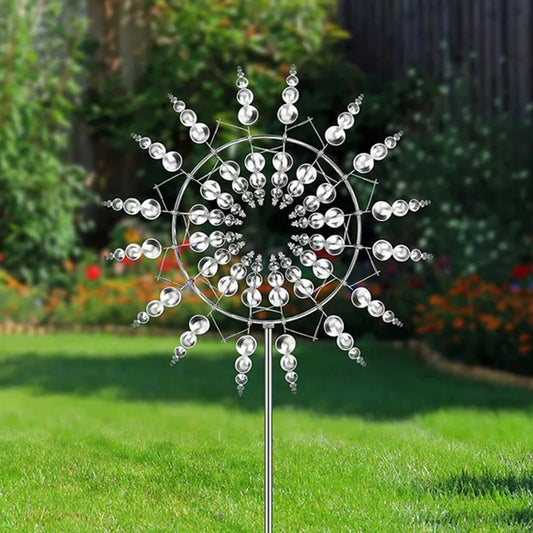 Magical Kinetic Metal Windmill Spinner