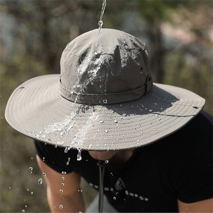 Waterproof Wide Brim Hat Summer UV Protection