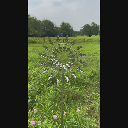 Magical Kinetic Metal Windmill Spinner
